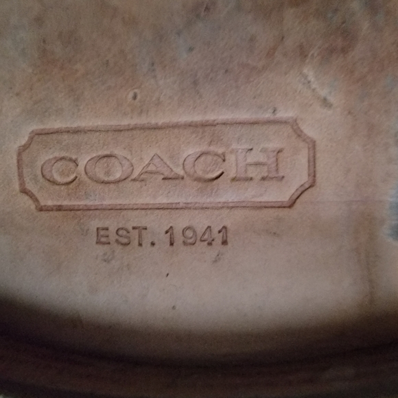 High coach boots with strap and zipper size 7.5B - Picture 3 of 8